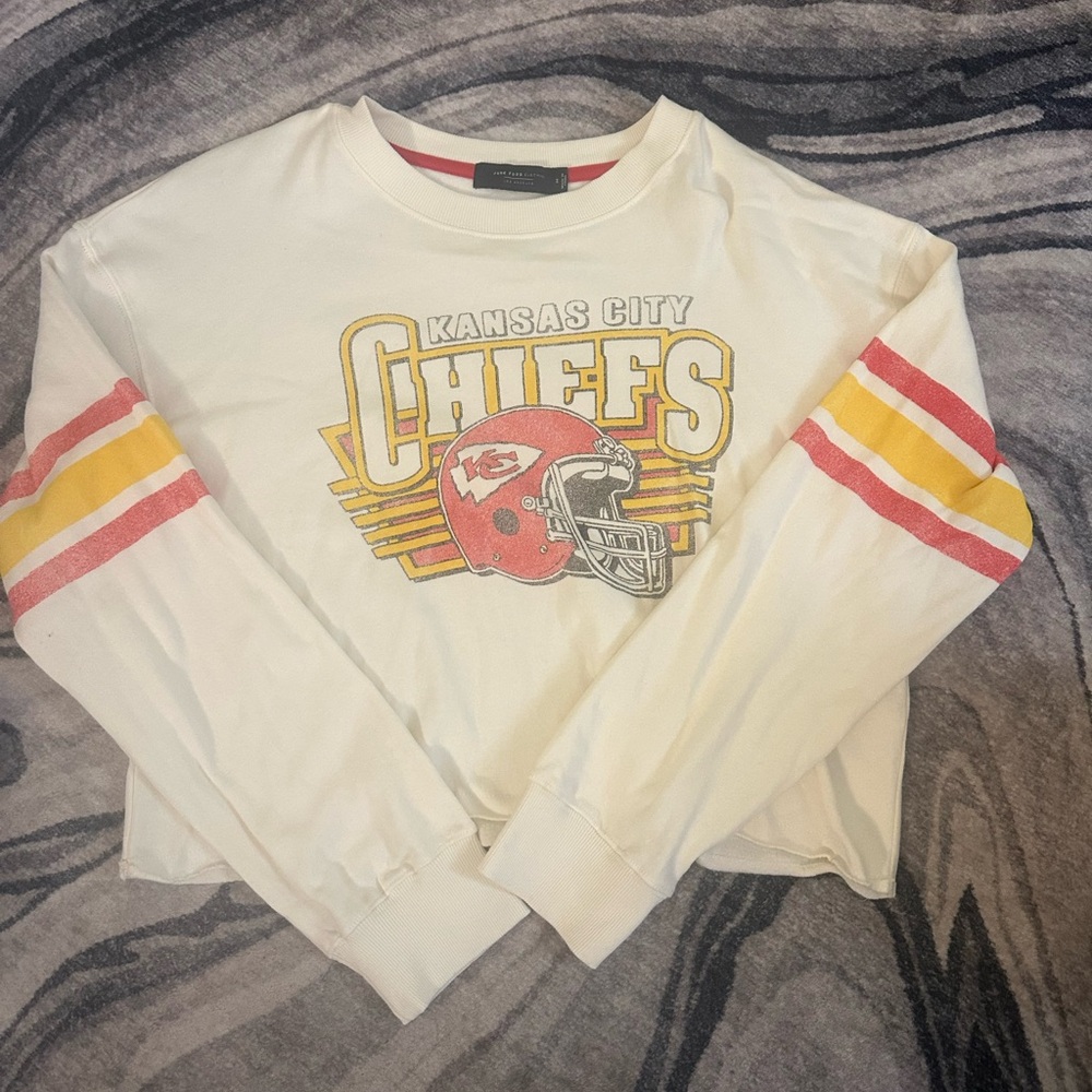 Kansas City Chiefs Crop Crewneck